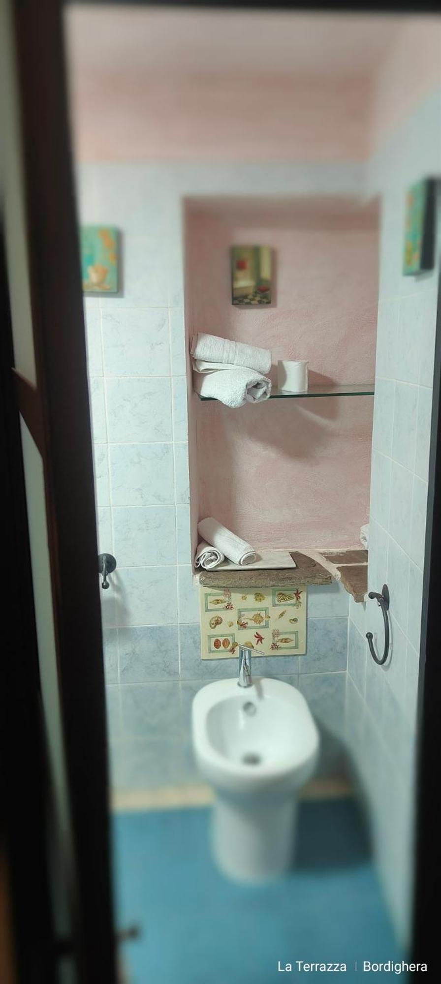 La Terrazza Panzió Bordighera Szoba fotó