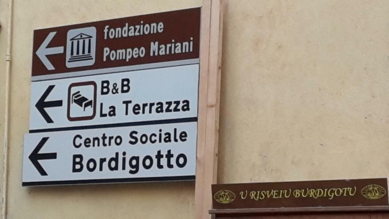 La Terrazza Panzió Bordighera Kültér fotó